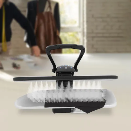 Miniatura 8 de Prensa de vapor inteligente de 36 pulgadas, prensa de vapor digital grande de 1600 W 110 V, plancha comercial profesional con pantalla táctil e Negro