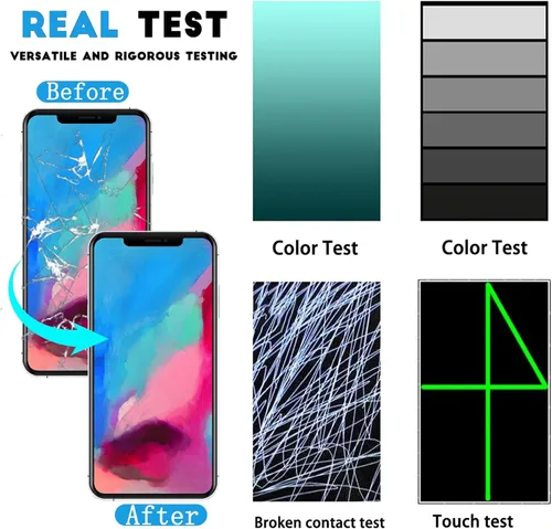 Miniatura 8 de [OLED] para iPhone 11 PRO MAX Reemplazo de pantalla de 6.5 pulgadas [NO LCD] Pantalla 3D Touch Frame Asamblea digitalizador con kit de reparación