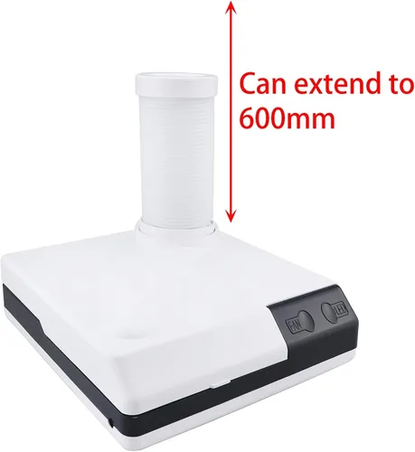 Miniatura 3 de 60 W colector de polvo ventilador aspirador potente laboratorio dental arte manicura polvo limpieza herramienta