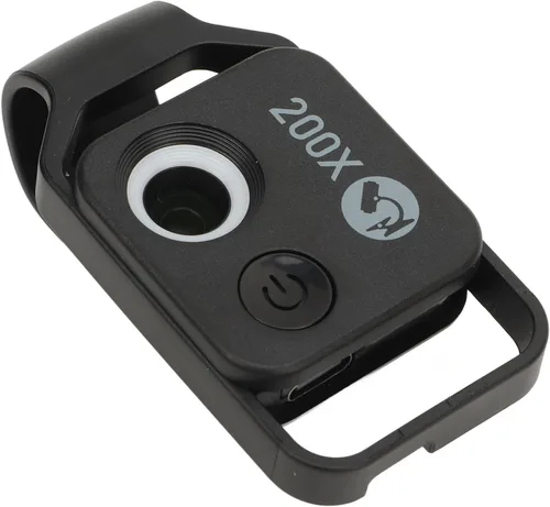 Miniatura 6 de 200X HD Teléfono Mini Microscopio de Bolsillo Portátil Digital Microscopio Cámara con Lente CPL para Enseñar Experimento Construido en Batería