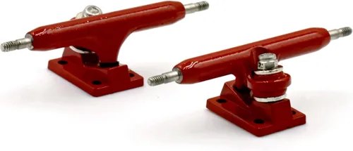 Miniatura 30 de A1 Pro Fingerboard Trucks 36 mm 34 mm 32 mm con nueva base y copa de pivote (32 mm Azul bebé)