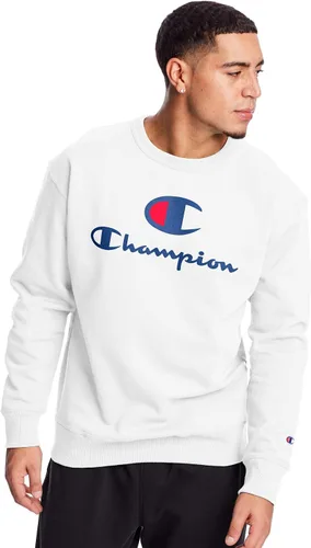 Miniatura 33 de Champion Sudadera de forro polar de peso medio con cuello redondo para hombre (regular o grande y alto)