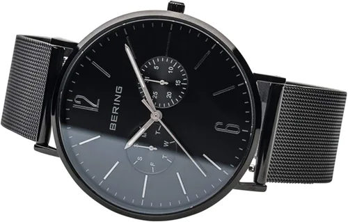 Miniatura 3 de BERING Men Analog Quartz Classic Collection Watch with Stainless Steel Strap & Sapphire Crystal 14240-XXX