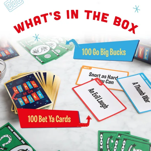 Miniatura 3 de Go Big or Go Broke por EAP Toy & Games – La noche de juegos acaba de ser más grande que las charadas Apuesta los grandes dólares con este juego