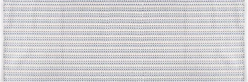 Miniatura 21 de Alfombra de algodón tejida con diamantes de 2 x 3 pies, color beige, antideslizante, decorativa, duradera, bohemia, ideal para entrada, cocina