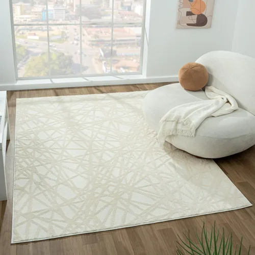 Miniatura 14 de LUXE WEAVERS Alfombra geométrica de 2 x 3 pulgadas, diseño geométrico de líneas abstractas modernas