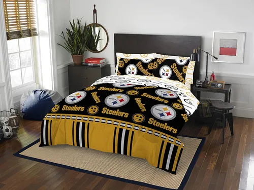 Miniatura 8 de Northwest NFL Unisex-Adult Bed in a Bag Set Rotatorio