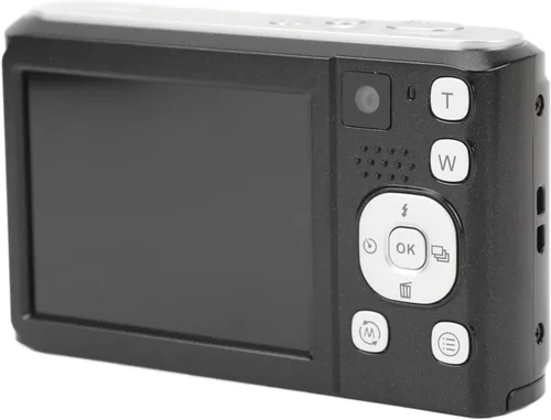 Miniatura 4 de Cámara digital de 48 MP, 4K, zoom digital de 16x, pantalla, ligera, antivibración para vlogging, selfies con pantalla de 2.8 pulgadas, función