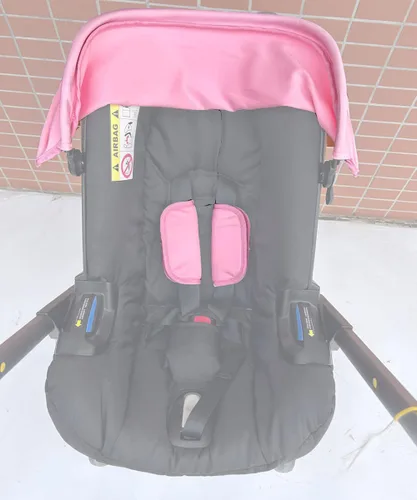 Miniatura 7 de Accesorios de Repuesto para Cochecito Capota, Escudo de Protección, Parasol Textil Compatible con Asiento de Automóvil y Cochecito Doona (Negro)