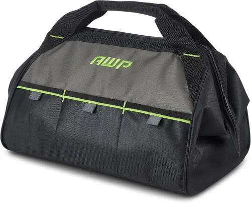 Miniatura 12 de Bolsas de herramientas AWP, bolsa de herramientas premium, negra, bolsa de herramientas duradera, para profesionales y contratistas