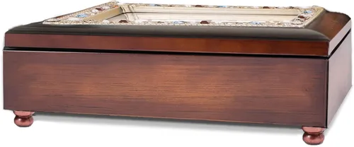 Miniatura 4 de Cottage Garden Amazing Friend Woodgrain Jewelry - Caja de música con texto en inglés "Play What Friends are for