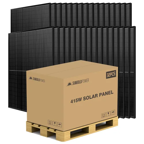 Miniatura 16 de SUNGOLDPOWER UL61730 - Panel solar de 450 W, 8 unidades, monocristalino, célula de clase A, rígido, alta eficiencia, carga de 12 V/24 V/48 V