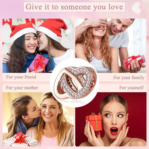 Miniatura 7 de Dije de cielo estrellado natural que se adapta a pulseras de plata de ley 925 con circonitas cúbicas para mujer, pulsera y collar, joyería