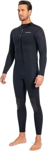 Miniatura 2 de Seaskin Traje de neopreno completo con cremallera frontal para hombre de 0.197 in