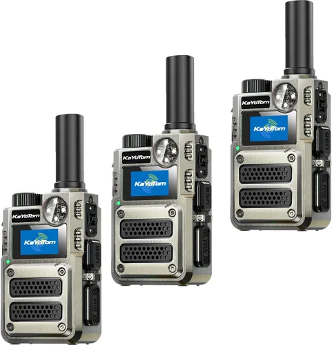 Miniatura 11 de Walkie Talkies de largo alcance ilimitado gratuito de por vida para adultos, radios bidireccionales rápidas 4G LTE PoC de larga distancia