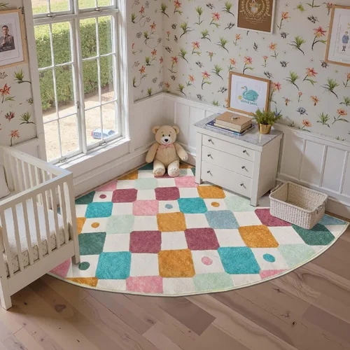 Miniatura 14 de jinchan Alfombra a rayas de 2 x 3 para entrada, alfombra de cocina, tapete pequeño, antideslizante, ligero, de bajo perfil, decoración para entrada