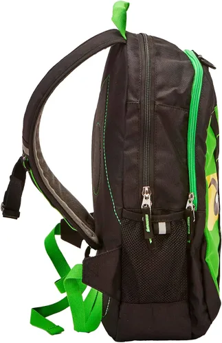 Miniatura 3 de Mochila escolar LEGO NINJAGO para niños, bolsa para libros, para viajes, para ir y venir, para el regreso a la escuela, para niños y niñas, Verde