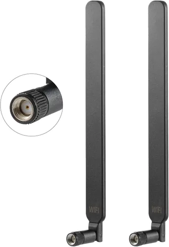 Antena de repuesto Mimo de banda dual WiFi de 2.4 GHz 5 GHz 5.8 GHz para Furrion Vision S/AMTIFO/DoHonest/AUTO-VOX cámara de seguridad Reolink para
