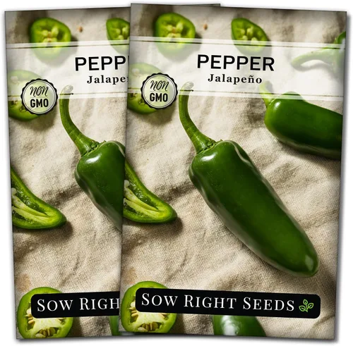 Miniatura 7 de Sow Right Seeds - Semilla de pimiento jalapeño para plantar - Paquete de reliquia sin OMG con instrucciones para plantar un huerto en el hogar al