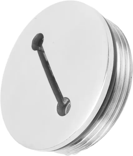 Miniatura 5 de KUIDAMOS Tapa de combustible para barco, acero inoxidable pulido a gas marino, hermoso para camiones para caravanas (1.969 in)