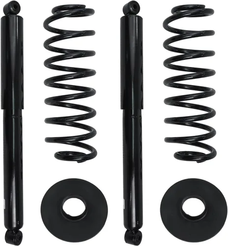 Miniatura 3 de Detroit Axle - Puntales 4WD para Ford Expedition Lincoln Navigator 1997-2002, 4 puntales completos con muelle helicoidal delantero trasero 1998 1999