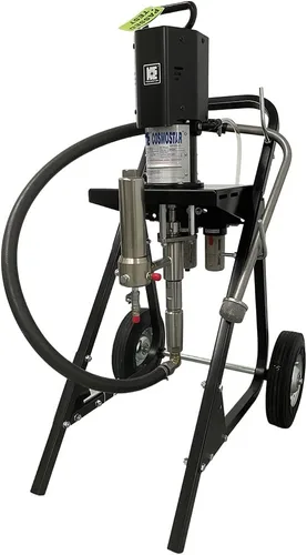 Miniatura 11 de Cosmostar AX1300 Pulverizador neumático sin aire 30:1, presión máxima de trabajo de fluidos 3600 PSI, spray de pintura de alta eficiencia, máquinas