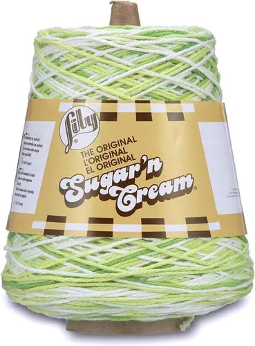 Miniatura 24 de Lily Sugar N Cream - Ovillos de hilo negro - 1 paquete de 14oz/400g - Algodón - #4 Mediano - 640 metros - Para tejer/croché