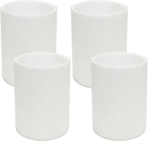 Smilefil - Paquete de 4 fundas de repuesto para filtro de poste de alta calidad compatibles con purificadores de aire IQAir GC MultiGas Series