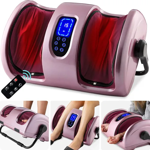 Miniatura 16 de Best Choice Products Masajeador de pies Shiatsu calentado para aliviar el dolor, fascitis plantar, neuropatía, circulación sanguínea con diseño
