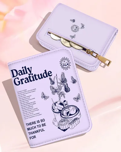 Miniatura 4 de Bistup Cartera de órgano, 2-mariposa púrpura, Mujer