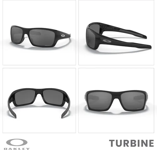 Miniatura 57 de Oakley Turbine OO9263 - Gafas de sol rectangulares para hombre, correa + paquete con kit de gafas de diseñador iWear
