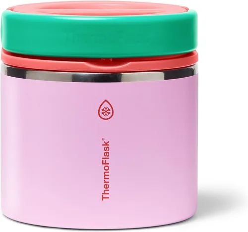 Miniatura 9 de ThermoFlask - Frasco de comida aislado de doble pared de 12 onzas, Rosa Arenisca