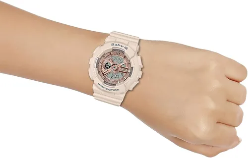 Miniatura 6 de Casio Baby-G BA-110CP-4ADR - Reloj analógico digital para mujer Gris Digital movimiento de cuarzo