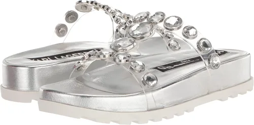 Miniatura 7 de Karl Lagerfeld Paris Women's Tori Jeweled Flatform Heeled Sandals