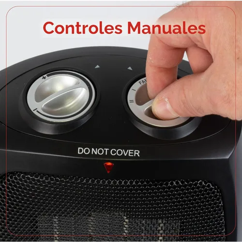 Miniatura 3 de BLACK+DECKER BHDC201 Calentador personal de cerámica.