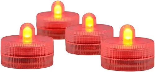Miniatura 10 de Luces de Halloween sumergibles cr2032, funciona con pilas, bajo el agua, impermeable, para eventos, bodas, centros de mesa, jarrón, floral, Navidad