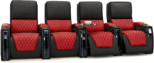 Miniatura 31 de Seatcraft Apex Zero-Gravity CoolZero - Asiento de cine en casa de cuero italiano, reposacabezas eléctrico, lumbar eléctrico, reclinable eléctrico