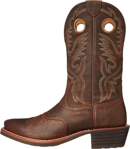Miniatura 12 de Ariat Heritage Roughstock - Botas de trabajo de cuero con punta cuadrada para hombre