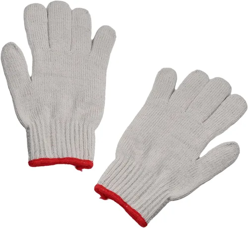 Othmro Guantes antiestáticos de trabajo de seguridad Guantes de poliéster de tres costillas Guantes Hidratantes Etiqueta