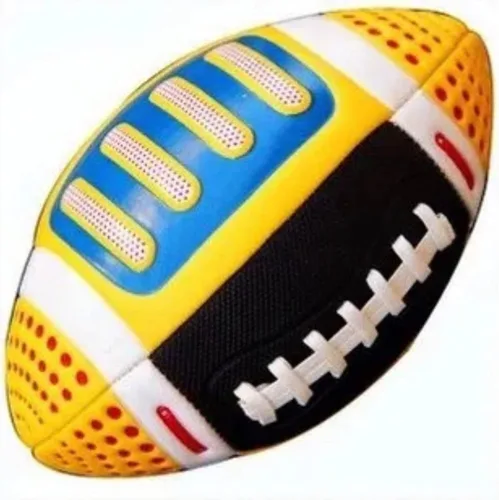 Miniatura 2 de ToyTime Fútbol americano tamaño pequeño 3 PVC Mini Rojo/Negro