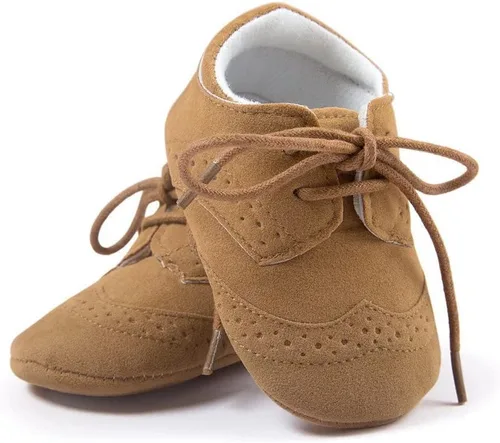 Miniatura 4 de ESTAMICO Zapatos para bebés niños Prewalker PU Sneakers
