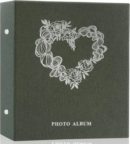 Miniatura 12 de Artmag Álbum de fotos pequeño de 4 x 6 pulgadas, 52 fotos, 2 paquetes, cubierta de lino, cada paquete tiene capacidad para 52 fotos, carga superior