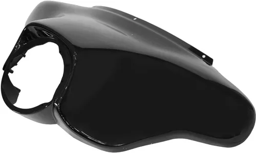 Miniatura 3 de Carenado exterior delantero negro vívido compatible con modelos Harley Touring Electra Glide/Street Glide y Trike 1996-2013 1997 98 99 2000 01 02 03