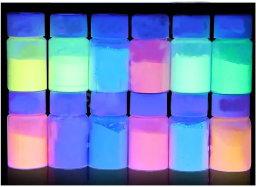 12 piezas de pigmento brillante en polvo de mica en polvo de mica de color nacarado en escamas de resina epoxi polvo luminoso para kit de limo
