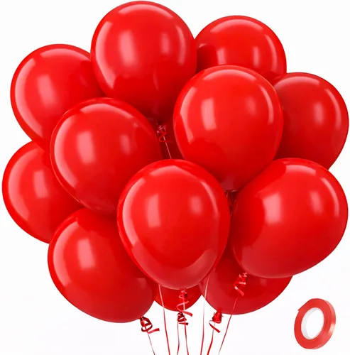 Miniatura 13 de Patimate Paquete de 150 globos negros de látex negro mate de 5 pulgadas para cumpleaños, graduación, jubilación, boda, aniversario, baby shower
