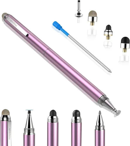 Miniatura 9 de Penyeah - Lápices capacitivos para pantallas táctiles - [4 en 1] Lápiz de pantalla táctil de alta sensibilidad y precisión con punta de disco, punta