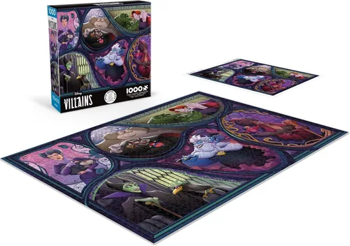 Miniatura 7 de Ceaco - Disney - Villanos y sus mascotas - Rompecabezas de 1000 piezas