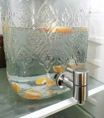 Miniatura 6 de Espiga de metal de acero inoxidable para dispensador de bebidas con pantalla (se adapta a apertura de 5/8 a 3/4 pulgadas), grifo de repuesto