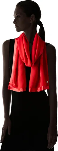 Miniatura 3 de Calvin Klein womens Satin Border Chiffon Scarf