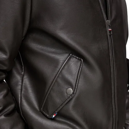 Miniatura 6 de Tommy Hilfiger Chaqueta bomber de piel sintética para hombre